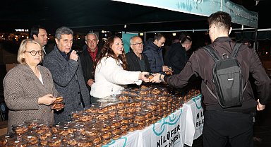 Bursa Nilüfer'de kandil geleneği yaşatıldı