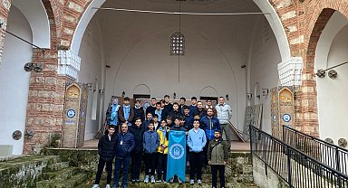 Bursa Yıldırımlı gençler Bursa'nın tarihine yolculuk yaptı