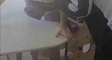 Bursa'da kan donduran görüntüler: Otizmli öğrenciler ders boyunca bağlı tutulmuş