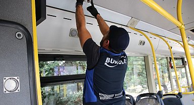 Bursa'da otobüsler daha da güvenli