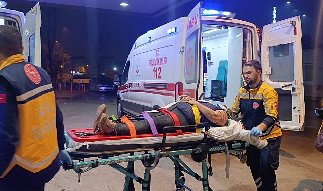 Bursa'da yolun karşısına geçmeye çalışan yayaya kamyonet çarptı