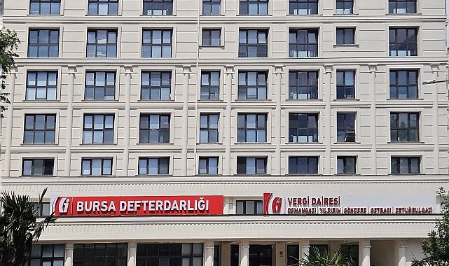 Bursa'ya yeni vergi dairesi