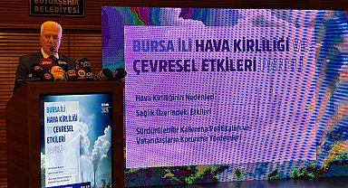 Bursa'da hava kirliliği alarmı! "Temiz hava gelecek kuşaklara borcumuz"