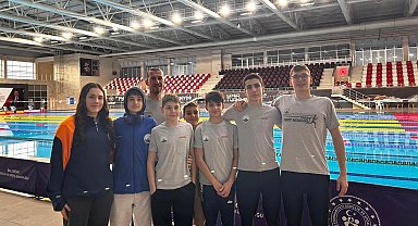 Bursa'da yüzmede Osmangazi imzası