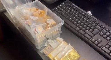 Büyükçekmece Adliyesi'nin adli emanet kasasından çalınan altınların fotoğrafı ortaya çıktı