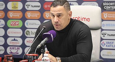 Çağdaş Atan: "Maalesef bir dalgınlık, yediğimiz gol, iyi oynarken cezalandırıldık açıkçası"