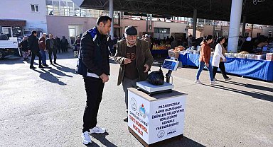 Çameli Belediyesinden 'güvenli terazi' uygulaması