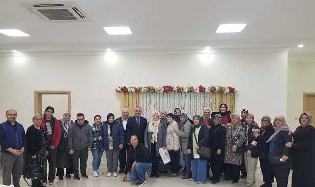 Cami, engelli buluşması gönülleri birleştirdi