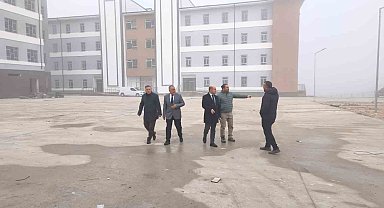 Çan Fen Lisesi ve Çan Anadolu Lisesi inşaatlarında inceleme