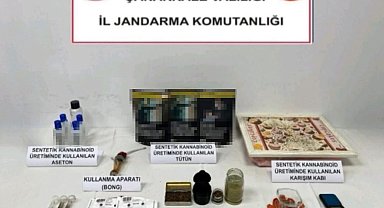 Çanakkale'de uyuşturucu operasyonu: 1 tutuklama