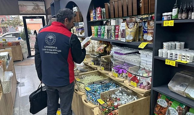 Çanakkale'de yılbaşı öncesi gıda denetimleri arttırıldı