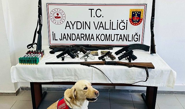 Cephanelik gibi evden otomatik silahlar çıktı