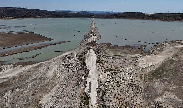 Çeşme'de rekor yağışa rağmen Kutlu Aktaş Barajı'nda doluluk yüzde 1'in altında