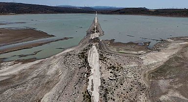 Çeşme'de rekor yağışa rağmen Kutlu Aktaş Barajı'nda doluluk yüzde 1'in altında