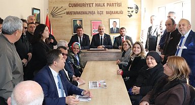 CHP Bursa'dan Mustafakemalpaşa'da saha çalışması
