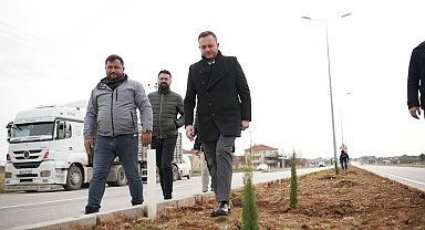 Çivril'de peyzaj çalışmaları devam ediyor