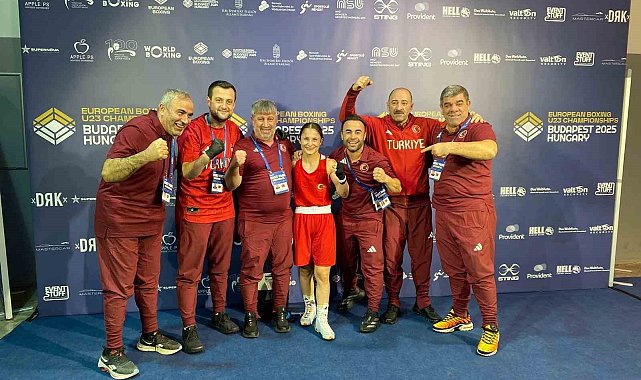 Cizreli milli boksör, Macaristan'da Avrupa şampiyonu oldu