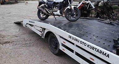Çocukların motosiklet yolculuğu acı sonla bitti: 1 ölü, 1 yaralı