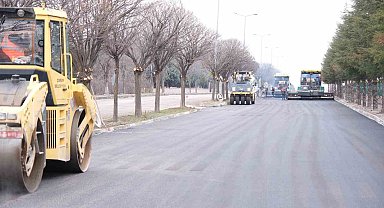 Çorum OSB'ye bin 700 ton asfalt serildi