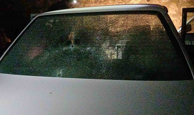 Çorum'da park halindeki otomobil kurşunlandı