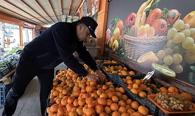 Çorum'da sebze ve meyveye sıkı kontrol