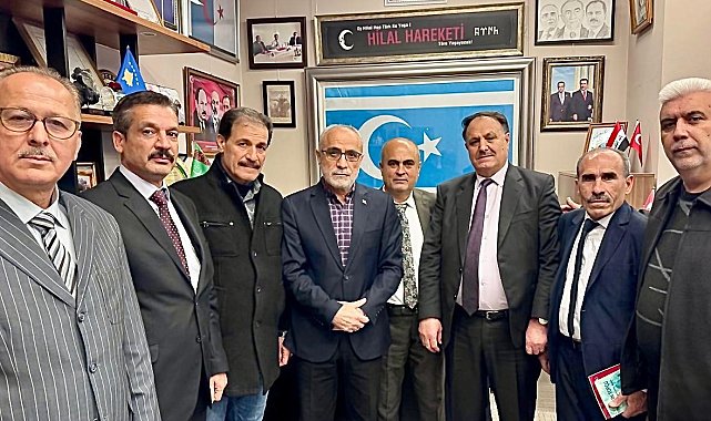 Cumhurbaşkanı Başdanışmanı Topçu, Suriye Türkmenlerinden oluşan heyeti kabul etti