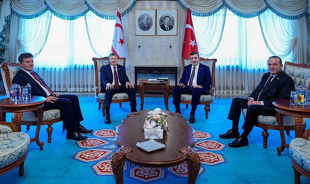 Cumhurbaşkanı Yardımcısı Cevdet Yılmaz: "Anavatan ve garantör ülke olarak KKTC'nin meşru haklarını desteklemeye devam edeceğiz"