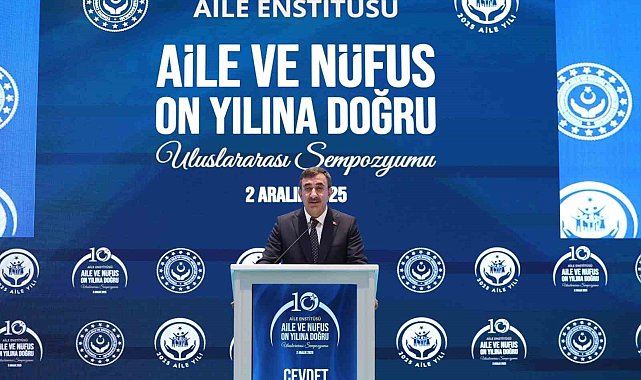 Cumhurbaşkanı Yardımcısı Yılmaz: "Ülkemiz doğurganlık hızı en fazla azalan 5'inci ülke konumundadır"