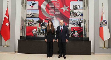 Cumhuriyet Savcısı Nuray Dağdeviren, İl Emniyet Müdürü Yılmaz'ı ziyaret etti