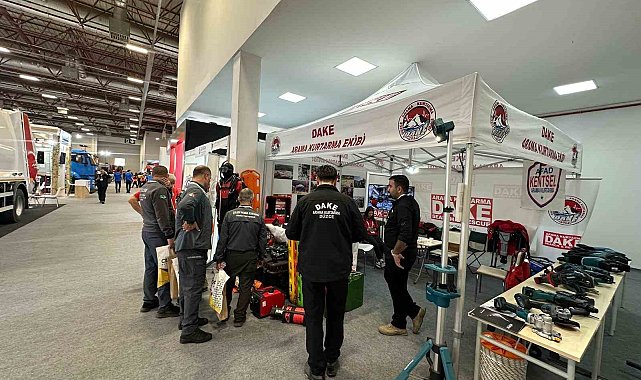 DAKE, Uluslararası Afet Yönetim Fuarı'nda Düzce'yi temsil etti