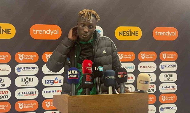 Daniel Agyei: "Yılı galibiyetle kapatmak güzel"