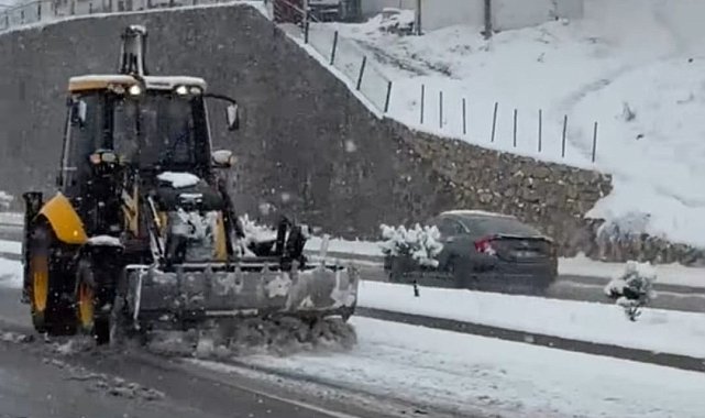 Darende'de kar alarmı