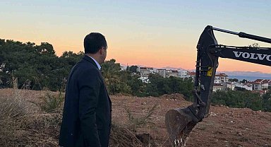 Datça'ya yeni hükümet konağı için inşaat başladı