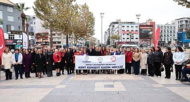 Denizli Kadın Meclisi'nden Dünya Kadın Hakları Günü'nde anlamlı buluşma