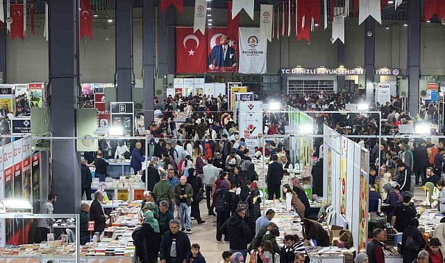 Denizli Kitap Fuarı sona erdi