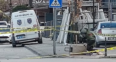 Denizli'de şüpheli valiz kontrollü bir şekilde patlatıldı; içinden kıyafetler çıktı