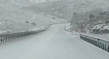 Denizli'nin yüksek kesimlerinde kar yağışı başladı