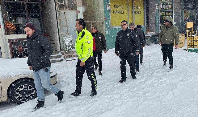 Dicle'de yılbaşı denetimi yapıldı