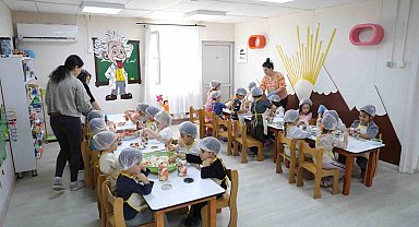 Didim'de minikler eğlenceli etkinlikte buluştu