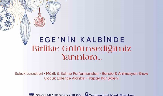Didim'de yeni yıl coşkusu başlıyor