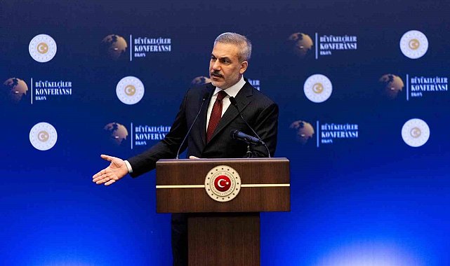 Dışişleri Bakanı Fidan, 16. Büyükelçiler Konferansı genel değerlendirme toplantısında hitapta bulundu