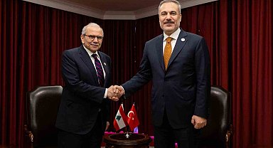 Dışişleri Bakanı Fidan, Lübnan Başbakanı Salam ile görüştü