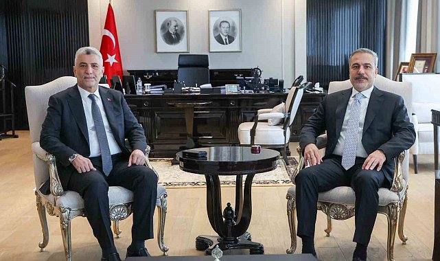 Dışişleri Bakanı Fidan, Ticaret Bakanı Bolat ile görüştü