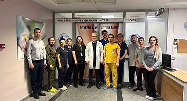 Diyabetik Ayak ve Yara Bakım Servisi 4 yıldır şifa dağıtıyor