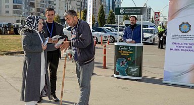 Diyarbakır'da engellilerin haklarına yönelik farkındalık çalışması yapıldı