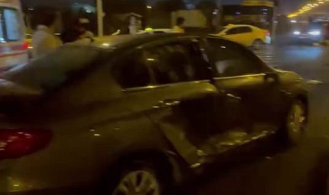 Diyarbakır'da iki otomobil çarpıştı: 2 yaralı