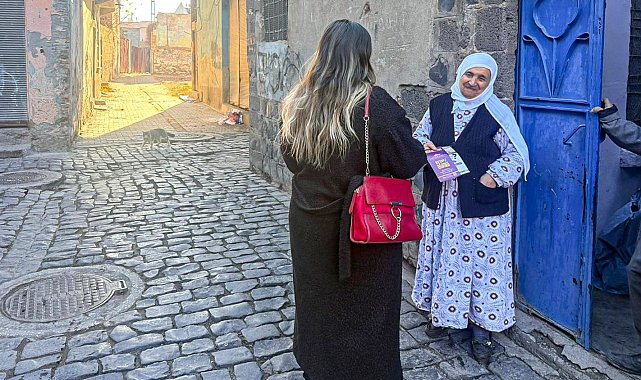 Diyarbakır'da kadınlar yönelik saha çalışması