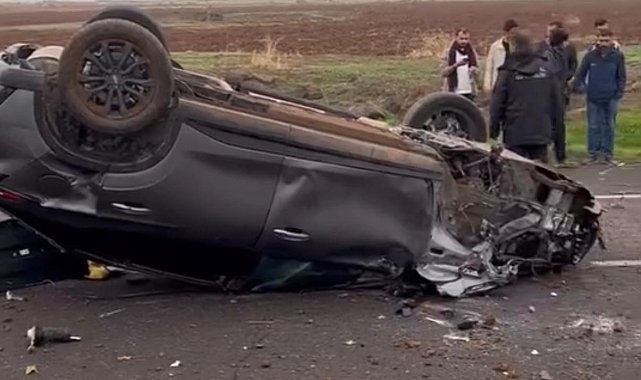 Diyarbakır'da otomobil takla attı: 1 yaralı