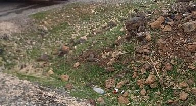 Diyarbakır'da seyir halindeki tır alev aldı