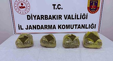 Diyarbakır'da uyuşturucu operasyonu: 38 kilo esrar ele geçirildi